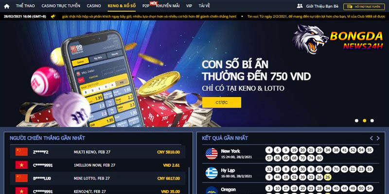 M88 – Trang web chơi lô đề trực tuyến cuốn hút